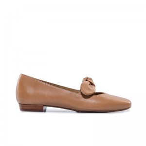 Women Bernardo Emersyn Ballet Flats Brown | NUO6619DV