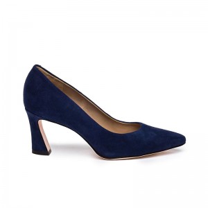 Women Bernardo Faryn Pointed-Toe Pumps Dark Navy | UPL917DZ