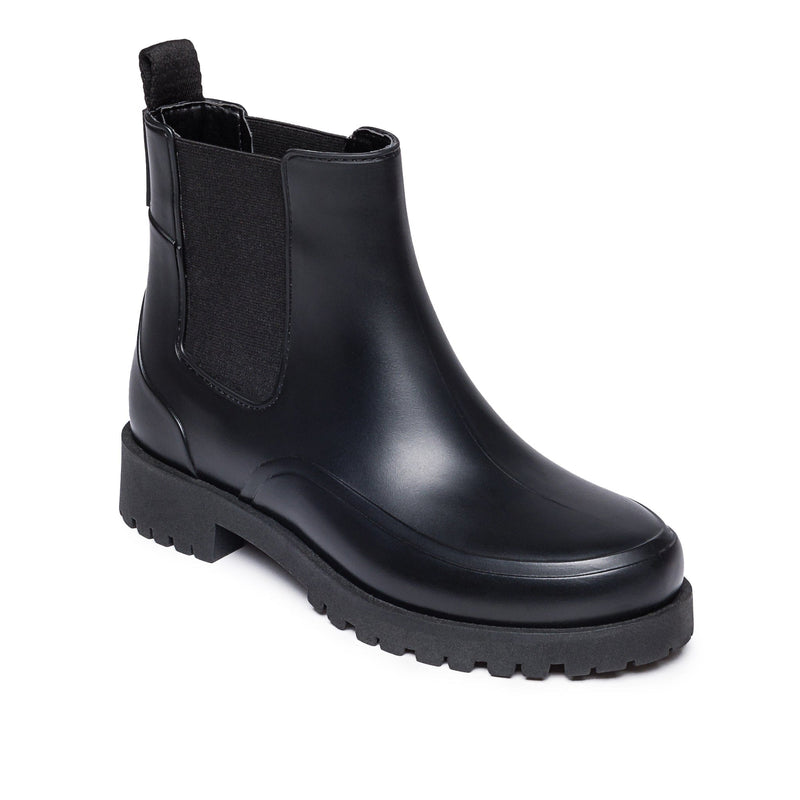 Women Bernardo Addison Rain Chelsea Boots Black | LON5797IX