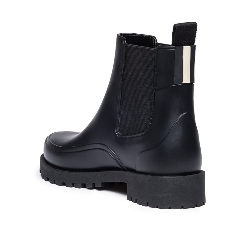 Women Bernardo Addison Rain Chelsea Boots Black | LON5797IX