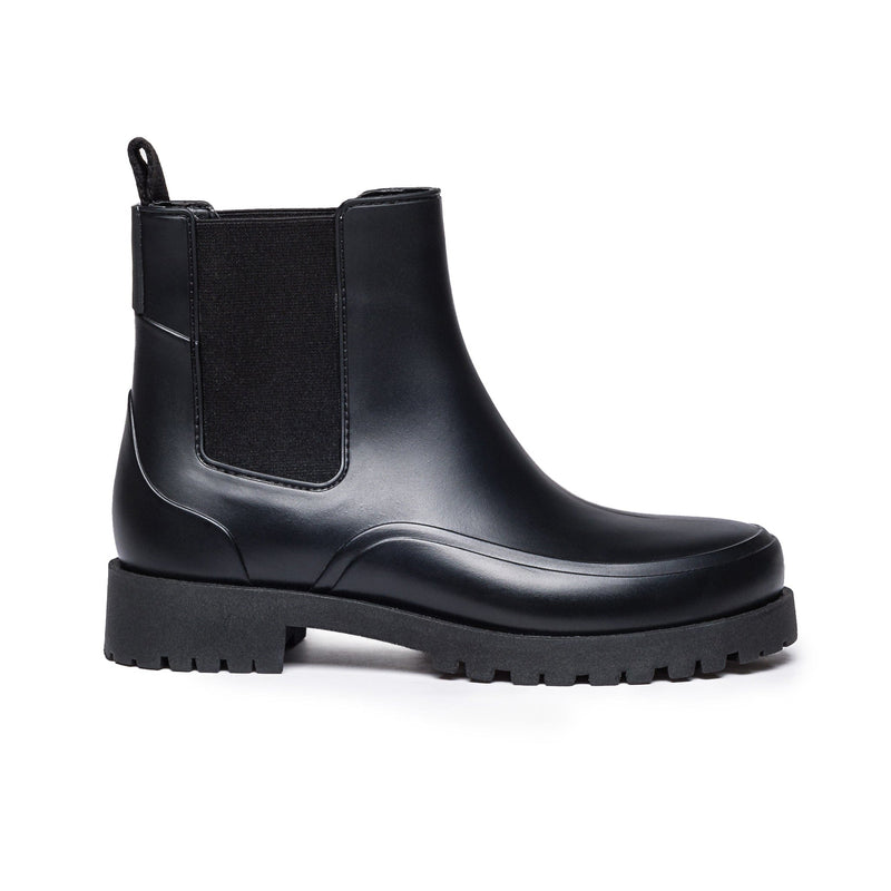 Women Bernardo Addison Rain Chelsea Boots Black | LON5797IX