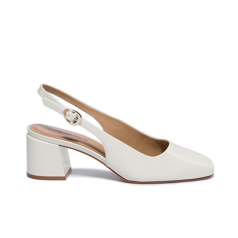 Women Bernardo Alexia Slingback Pumps White | PPS2260VY