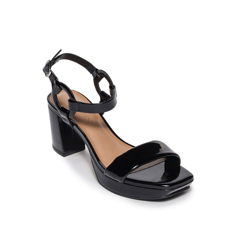 Women Bernardo Candace Platform Sandals Black | LHL7782JR