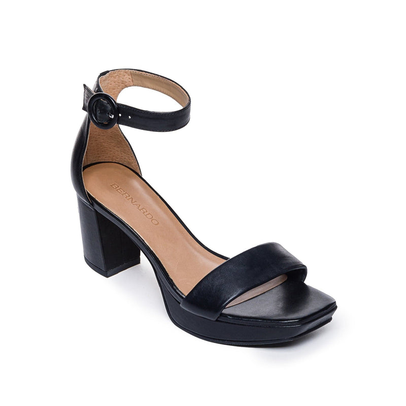 Women Bernardo Carla Platform Sandals Black | AHG9511OY