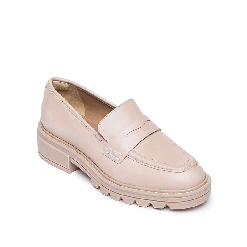 Women Bernardo Chandler Lug-Sole Loafers Pink | ETK4889EV