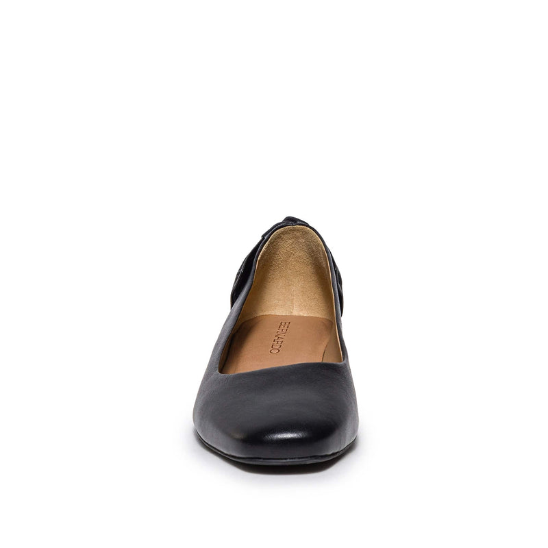 Women Bernardo Eloisa Bow Ballet Flats Black | HYA2779DL