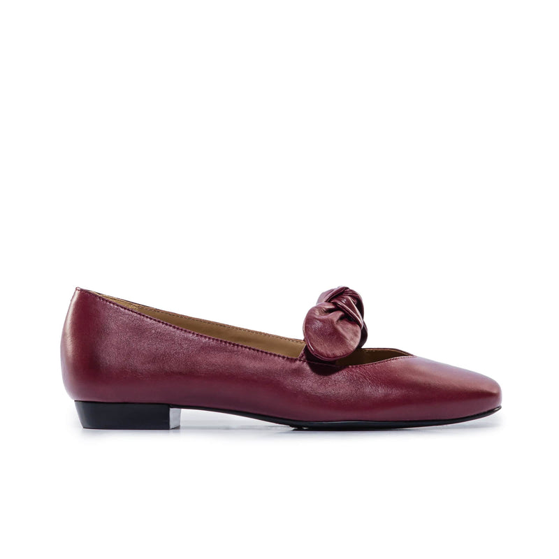 Women Bernardo Emersyn Ballet Flats Dark Red | YGP818TY