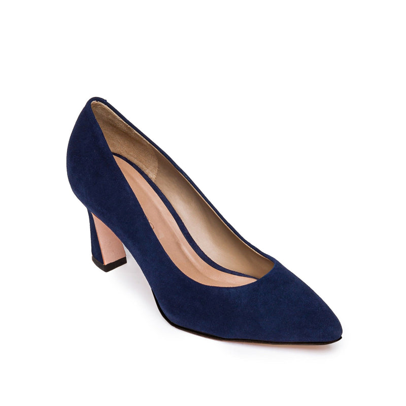 Women Bernardo Faryn Pointed-Toe Pumps Dark Navy | UPL917DZ