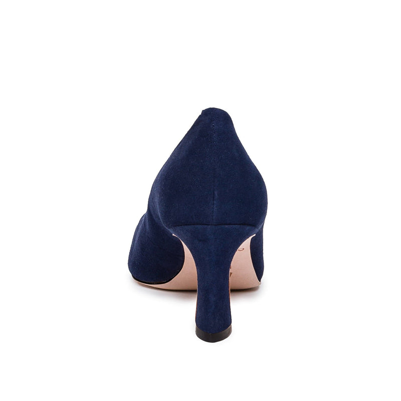 Women Bernardo Faryn Pointed-Toe Pumps Dark Navy | UPL917DZ