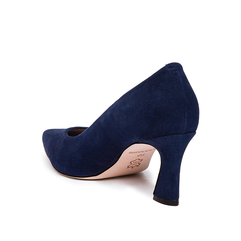 Women Bernardo Faryn Pointed-Toe Pumps Dark Navy | UPL917DZ