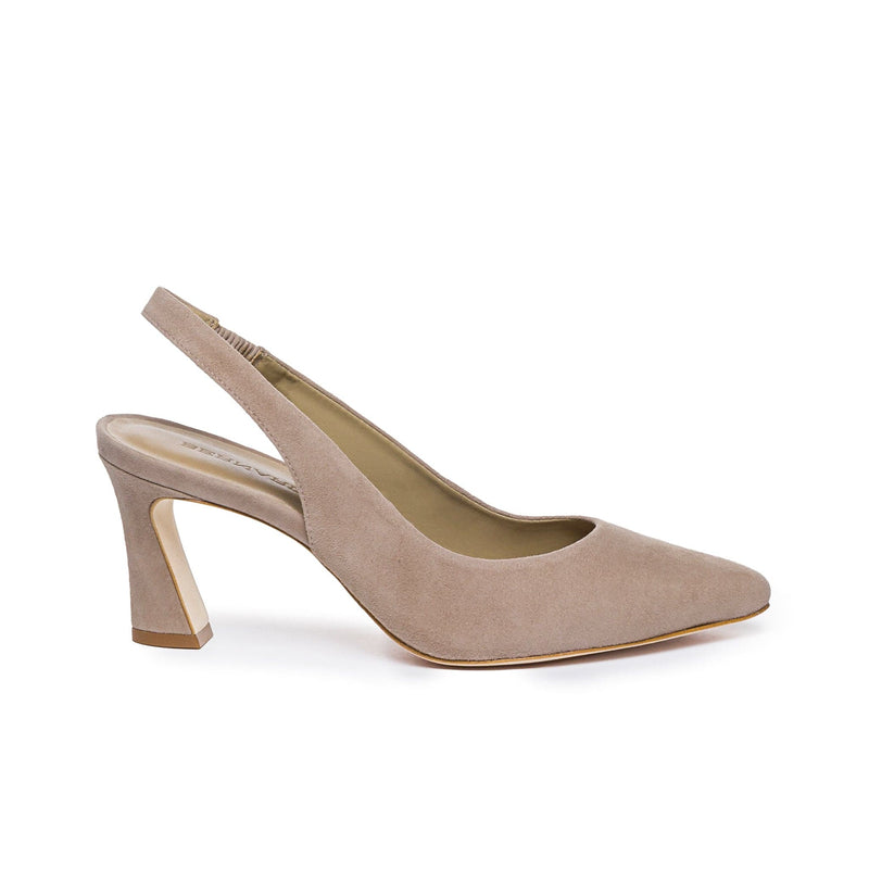 Women Bernardo Felicity Slingback Pumps Beige | HJE3663UM