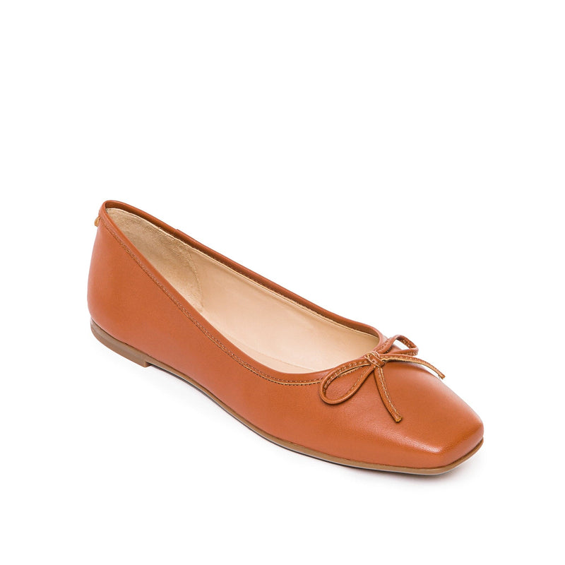 Women Bernardo Gwynn Ballet Flats Dark Brown | TBR5013YD