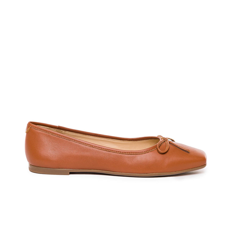 Women Bernardo Gwynn Ballet Flats Dark Brown | TBR5013YD