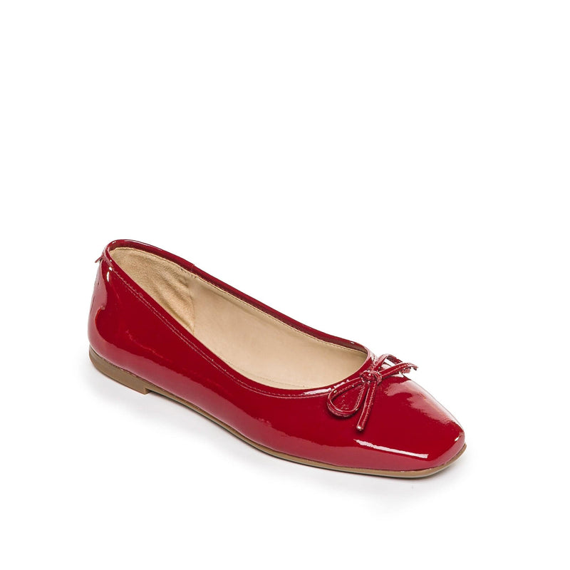 Women Bernardo Gwynn Ballet Flats Dark Red | ECL567KF