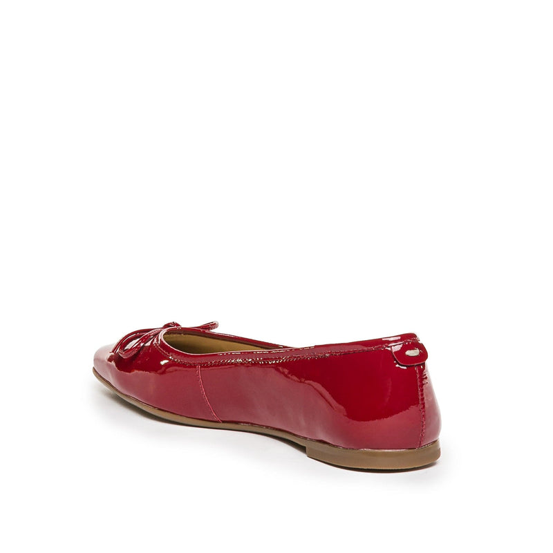 Women Bernardo Gwynn Ballet Flats Dark Red | ECL567KF