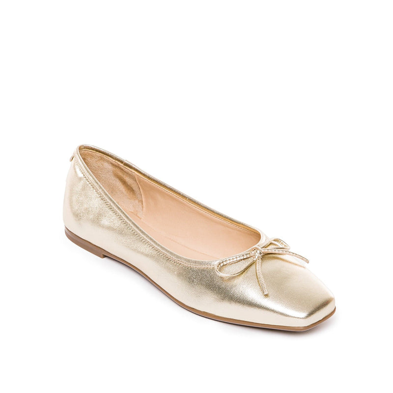 Women Bernardo Gwynn Ballet Flats Gold | YFC6649NF