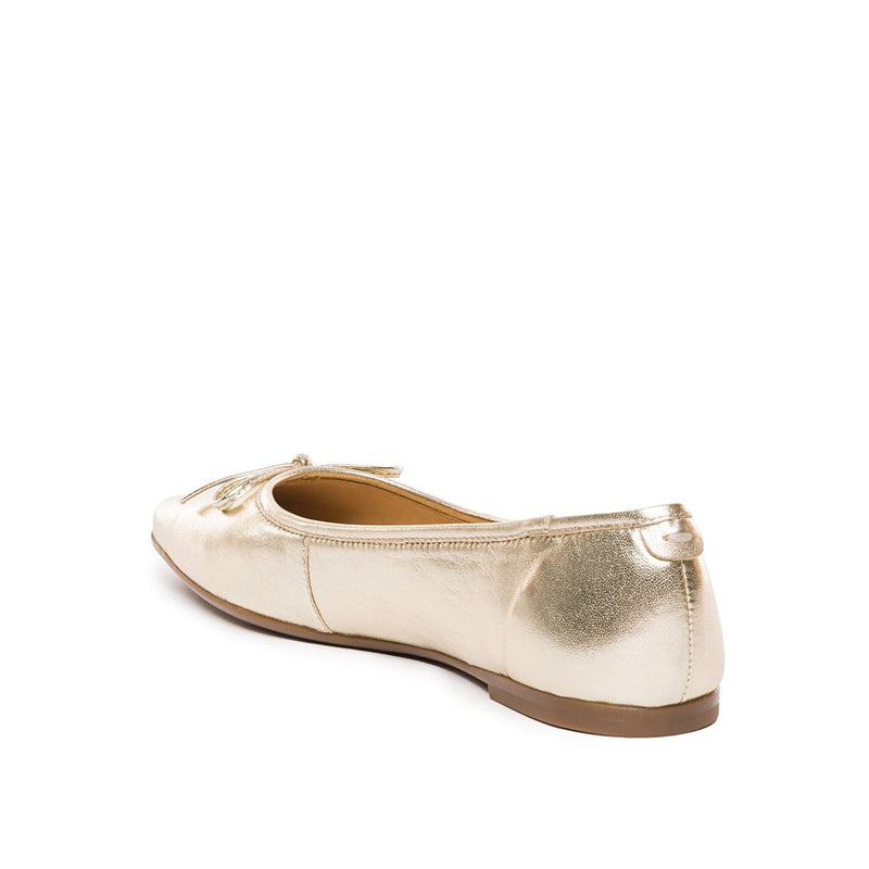 Women Bernardo Gwynn Ballet Flats Gold | YFC6649NF