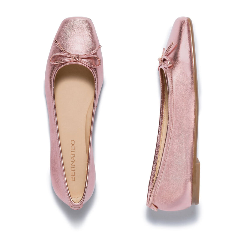 Women Bernardo Gwynn Ballet Flats Light Pink | FTS840XY