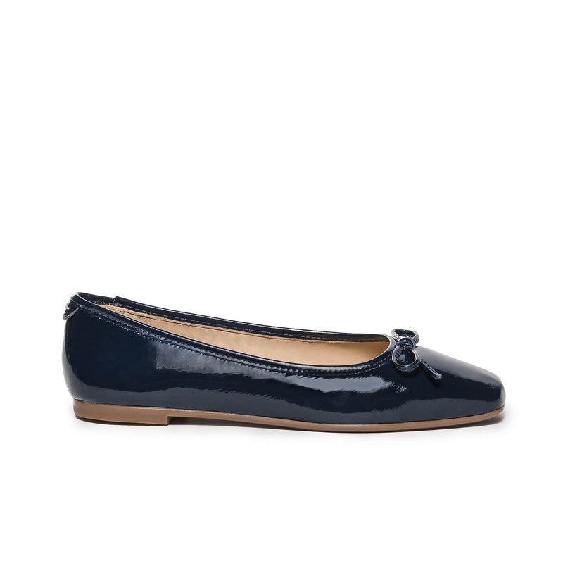 Women Bernardo Gwynn Ballet Flats Navy | TBU1010OZ