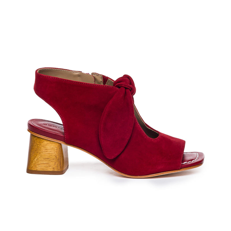 Women Bernardo Lizzie Booties Dark Red | NLX1715CJ