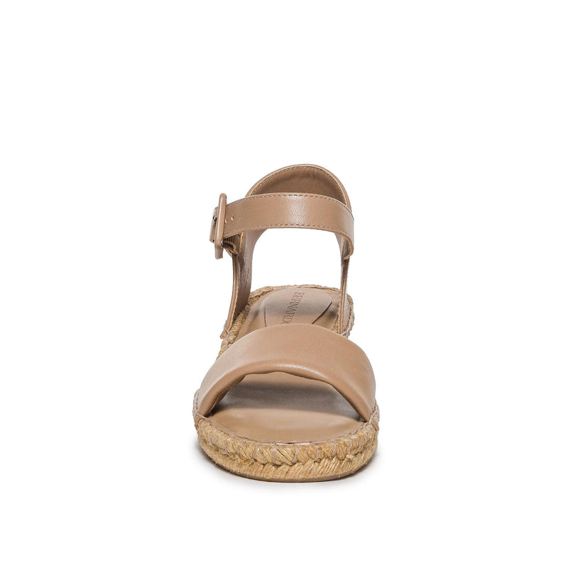 Women Bernardo Madrid Espadrille Wedge Sandals Brown | RMY3539FN