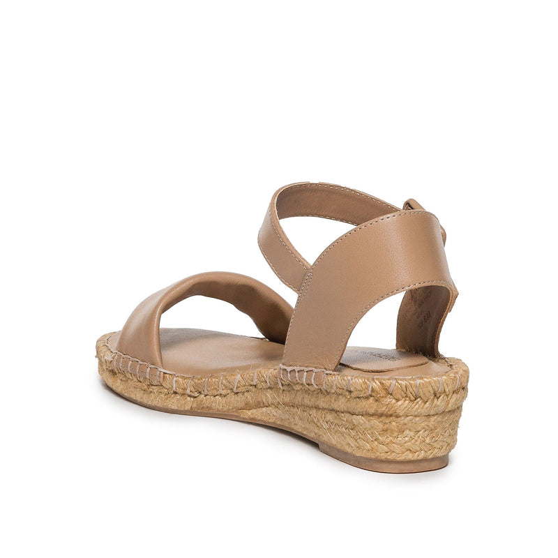 Women Bernardo Madrid Espadrille Wedge Sandals Brown | RMY3539FN