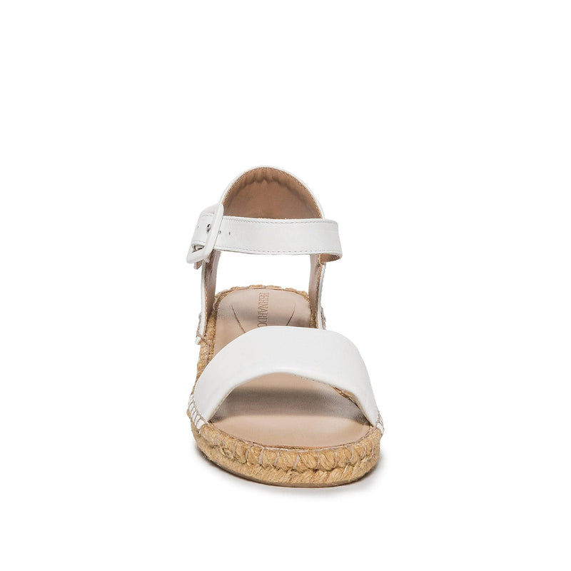 Women Bernardo Madrid Espadrille Wedge Sandals White | VGA648LL