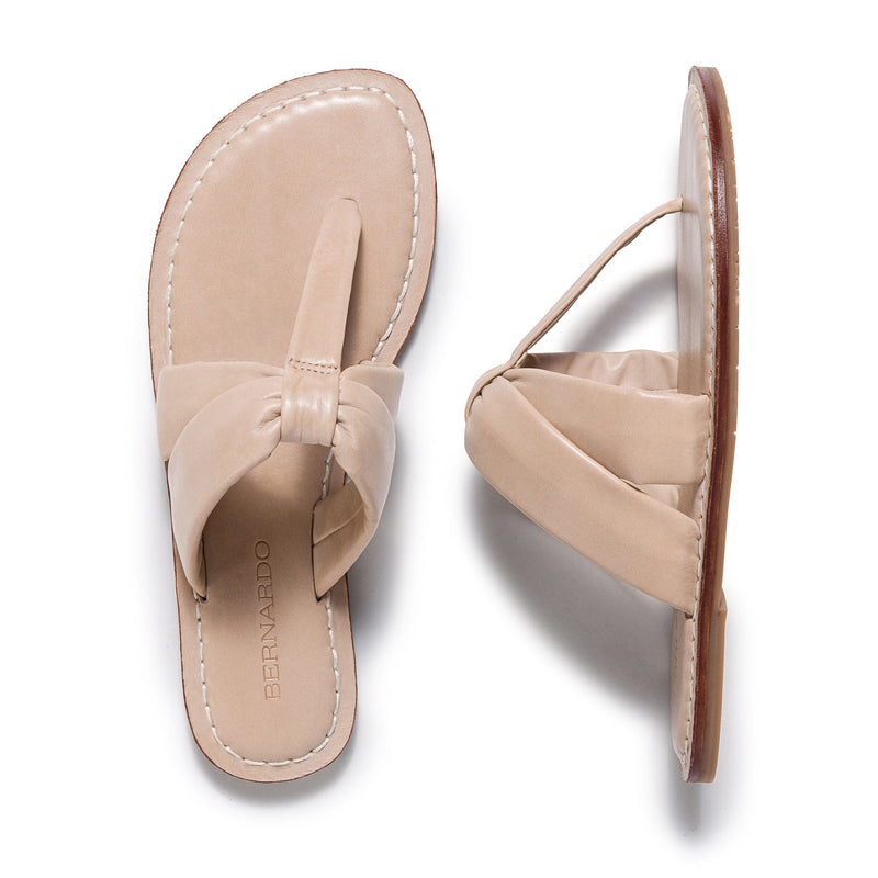 Women Bernardo Margaret Thong Slide Sandals Pink | FMF225EE