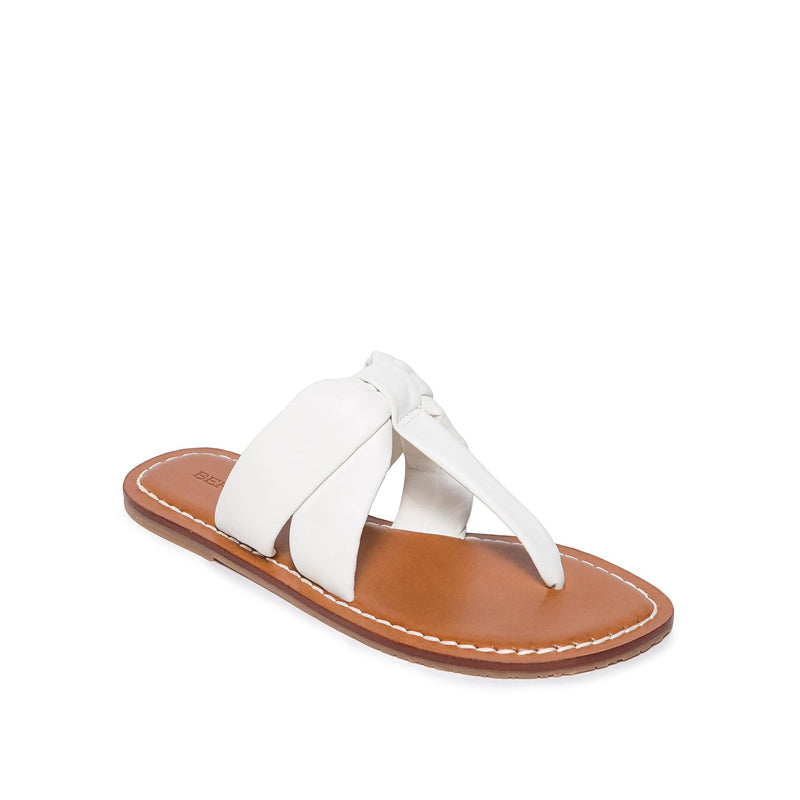 Women Bernardo Margaret Thong Slide Sandals White | QPO351QV