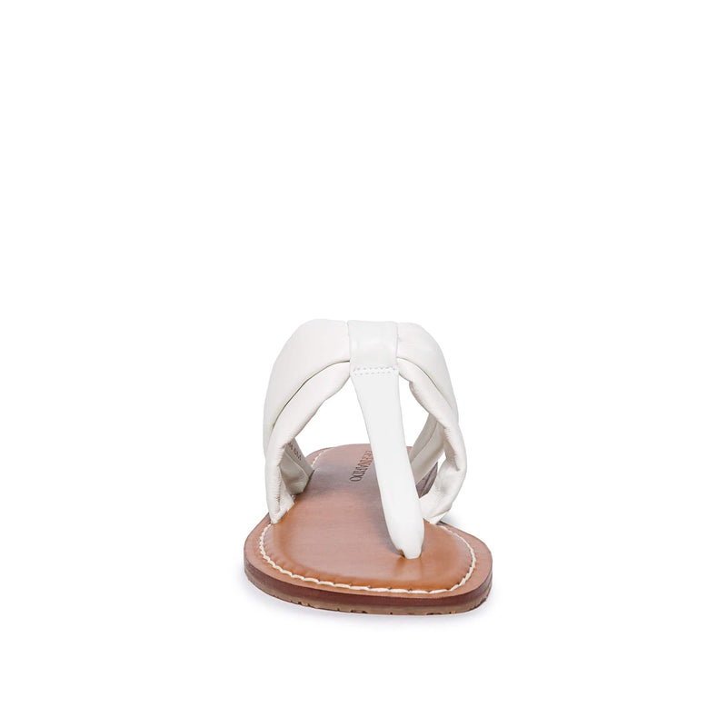 Women Bernardo Margaret Thong Slide Sandals White | QPO351QV