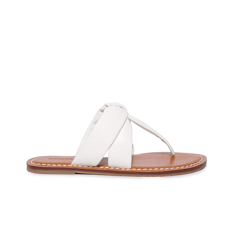 Women Bernardo Margaret Thong Slide Sandals White | QPO351QV