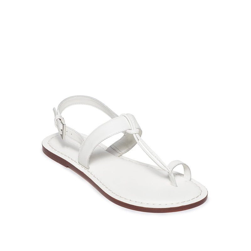 Women Bernardo Maverick 2 Toe Ring Flat Sandals White | VEH1869QG