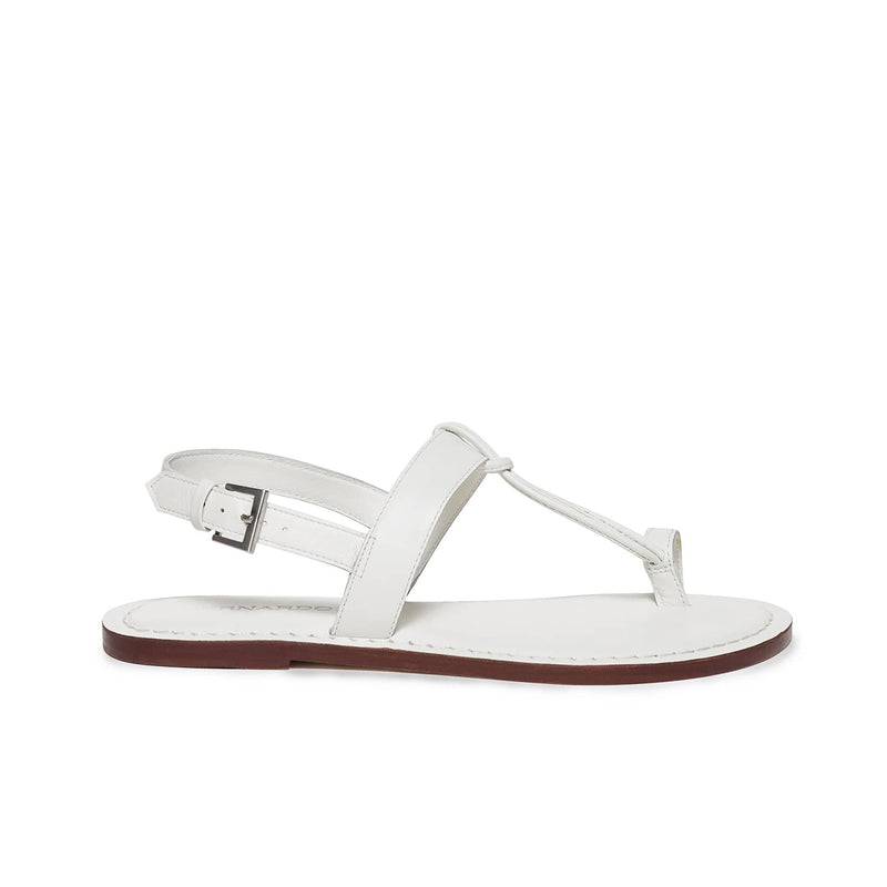 Women Bernardo Maverick 2 Toe Ring Flat Sandals White | VEH1869QG