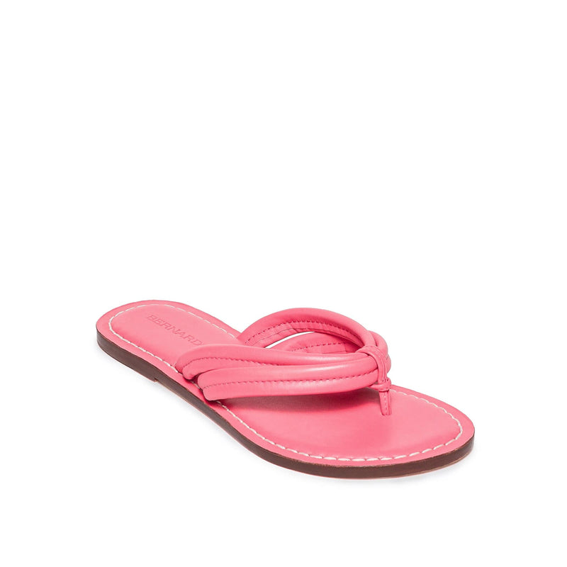 Women Bernardo Miami Thong Slide Sandals Pink | ORJ1646UT