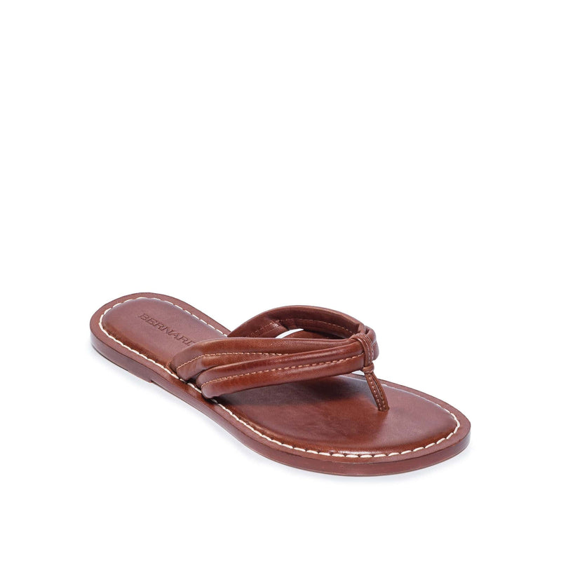 Women Bernardo Miami Thong Slide Sandals Chocolate | HZH2515KQ