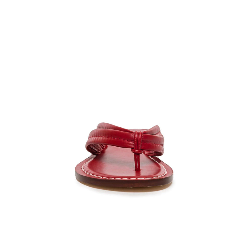 Women Bernardo Miami Thong Slide Sandals Red | WEM8541IJ