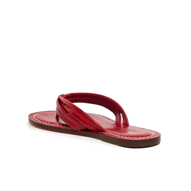 Women Bernardo Miami Thong Slide Sandals Red | WEM8541IJ