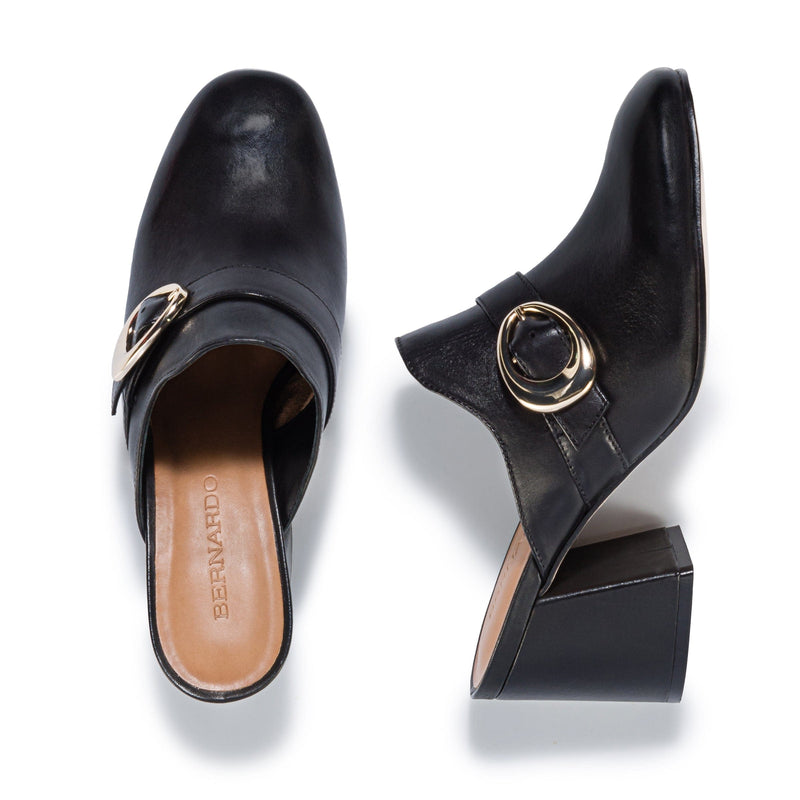 Women Bernardo Natasia Mules Black | OCM8642MU