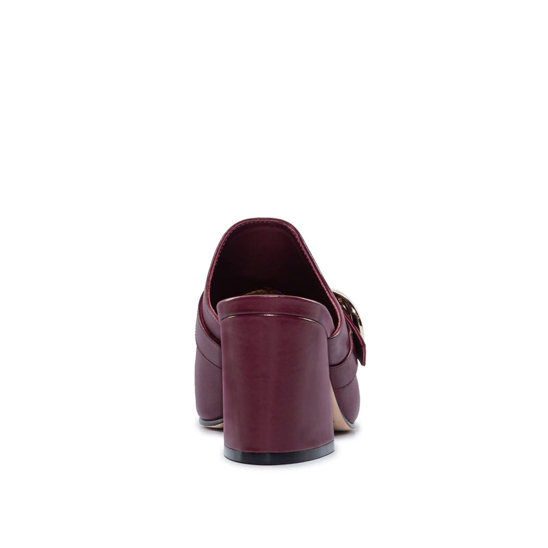 Women Bernardo Natasia Mules Dark Red | LNN638JU