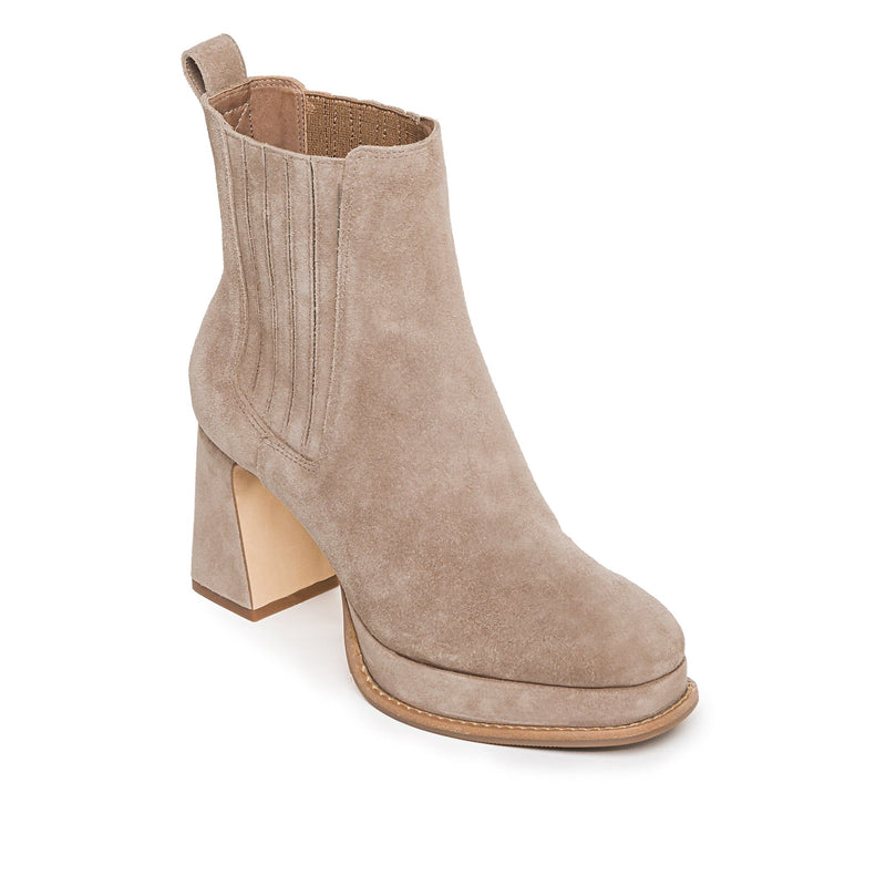 Women Bernardo Nicola Platform Boots Beige | VIC552FQ