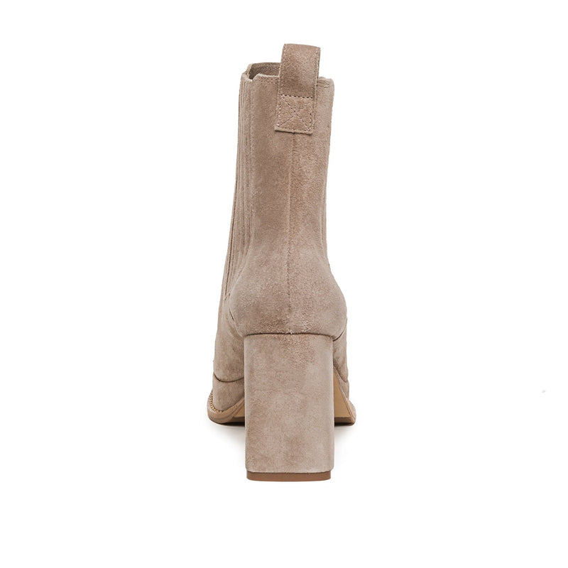 Women Bernardo Nicola Platform Boots Beige | VIC552FQ