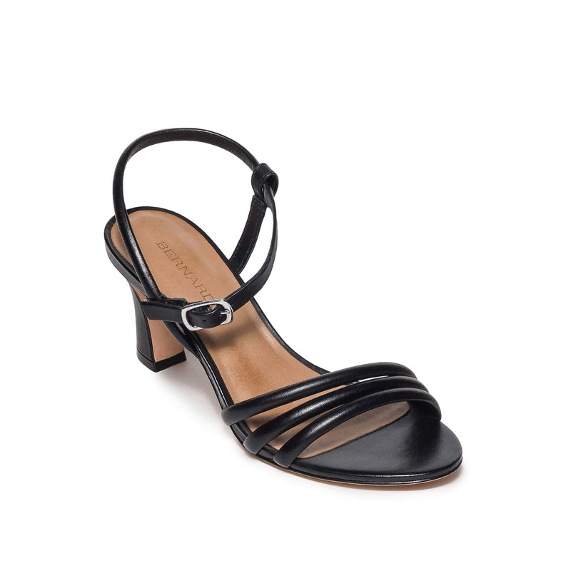 Women Bernardo Noor Heels Sandals Black | THG7927JZ