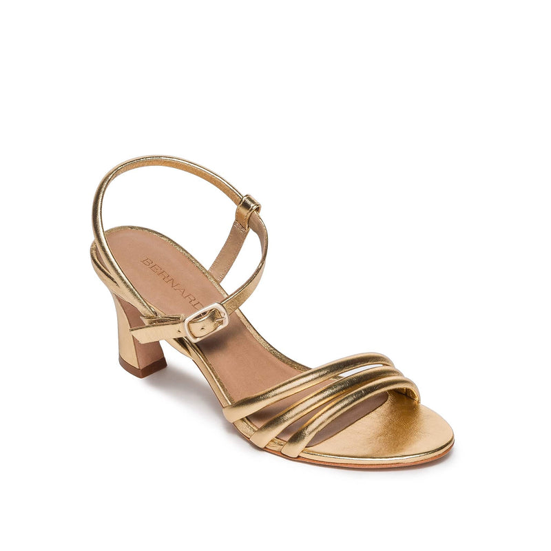 Women Bernardo Noor Heels Sandals Gold | IFQ1277LP