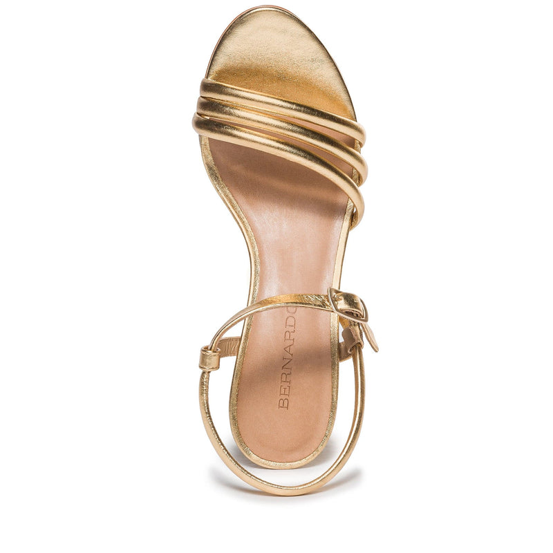 Women Bernardo Noor Heels Sandals Gold | IFQ1277LP