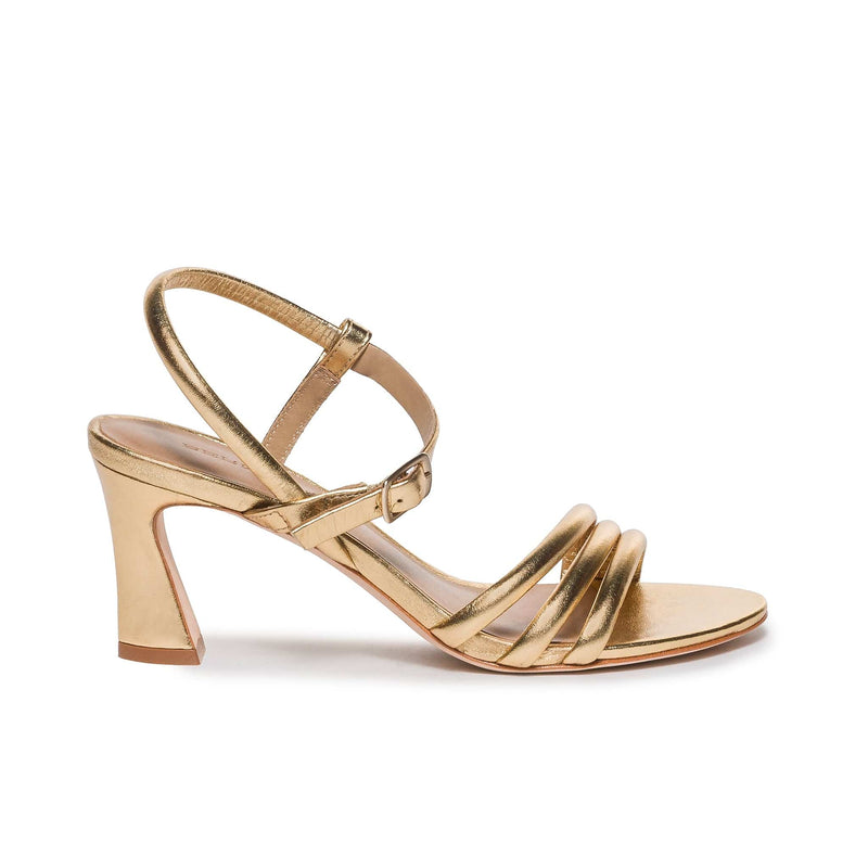 Women Bernardo Noor Heels Sandals Gold | IFQ1277LP