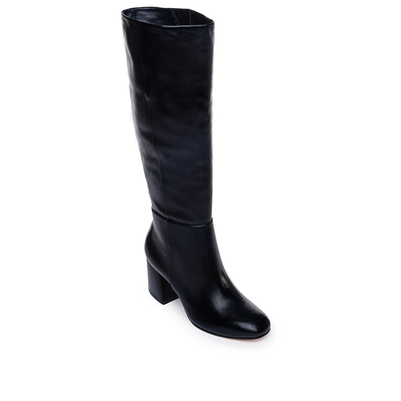 Women Bernardo Norma Knee-high Boots Black | SNL7934SO