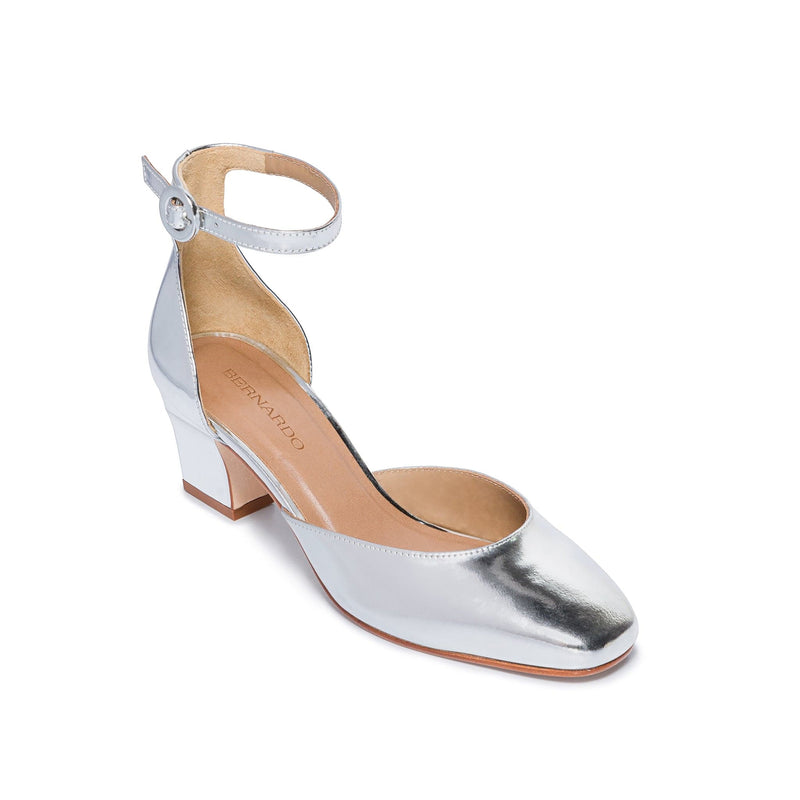 Women Bernardo Remy Mary Jane Pumps Silver | KEB267EI