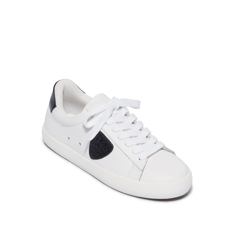 Women Bernardo Tatum Sneakers White Black | OLR6563AE