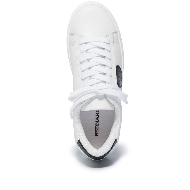 Women Bernardo Tatum Sneakers White Black | OLR6563AE